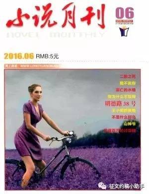 《小说月刊》2017年约稿函