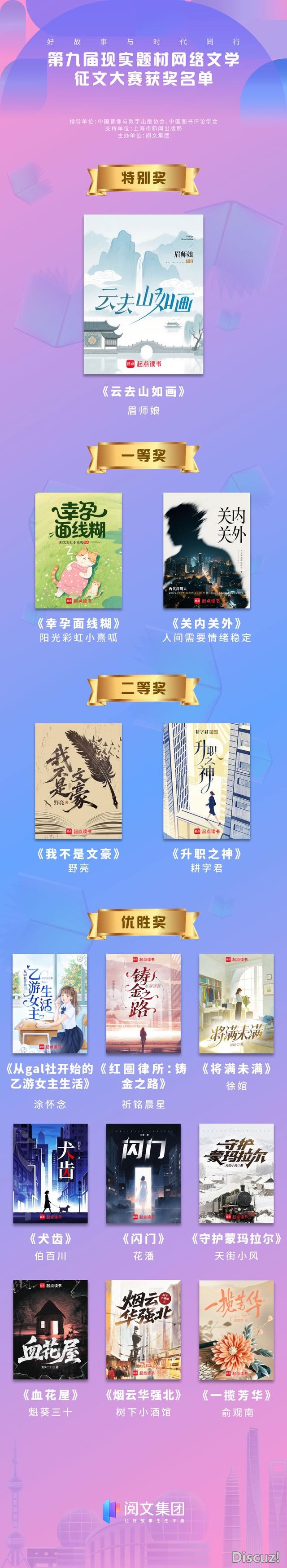 第九届现实题材网络文学大赛奖项揭晓，八成获奖作品启动IP开发-1.jpg